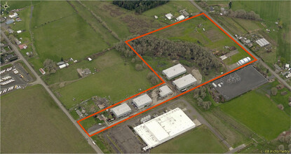 5355 Gaffin Rd SE, Salem, OR - aerial  map view