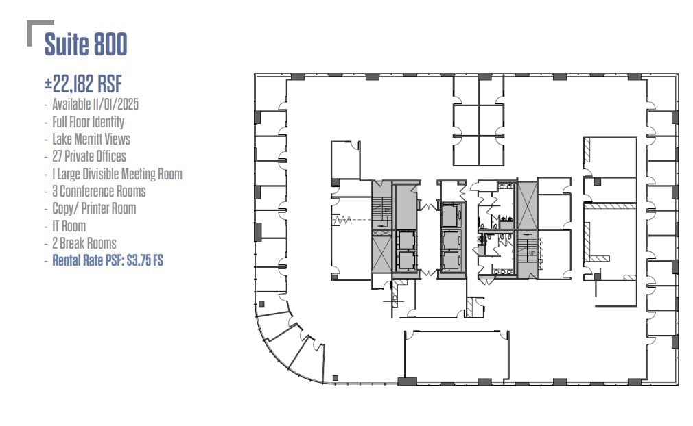 155 Grand Ave, Oakland, CA for lease Floor Plan- Image 1 of 1