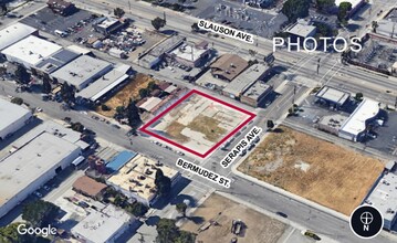 SE Bermudez St & Serapis Ave, Pico Rivera, CA - AERIAL  map view - Image1