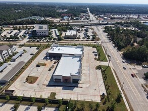 I-45 N at League Line Rd, Conroe, TX - AERIAL  map view - Image1