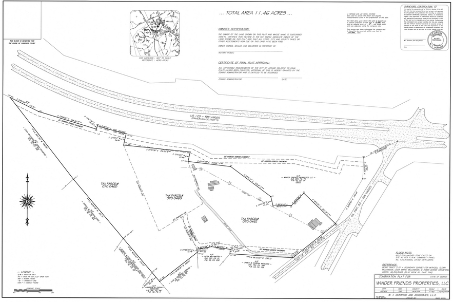 56 Old 82 Rd, Jefferson, GA for sale - Plat Map - Image 2 of 3