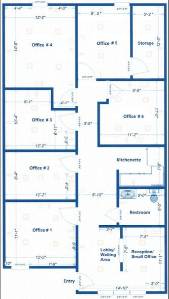 163 Hampton Point Dr, Saint Augustine, FL for lease - Floor Plan - Image 2 of 10