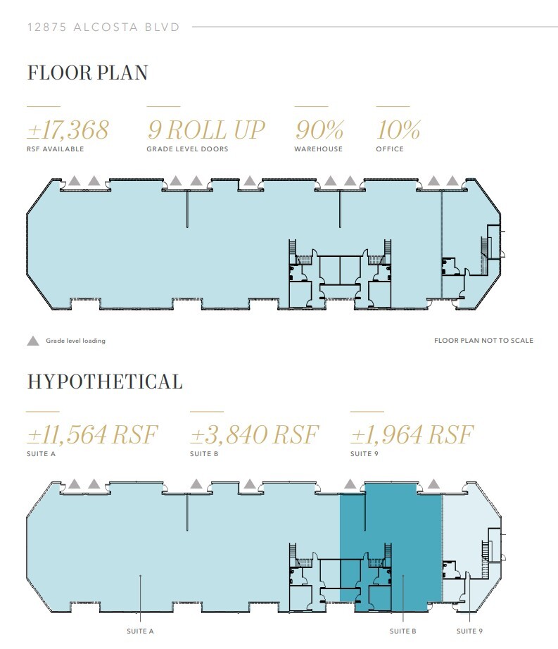12875 Alcosta Blvd, San Ramon, CA for lease Floor Plan- Image 1 of 1
