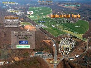 Industrial Park Road, Coal Township, PA - aerial  map view - Image1