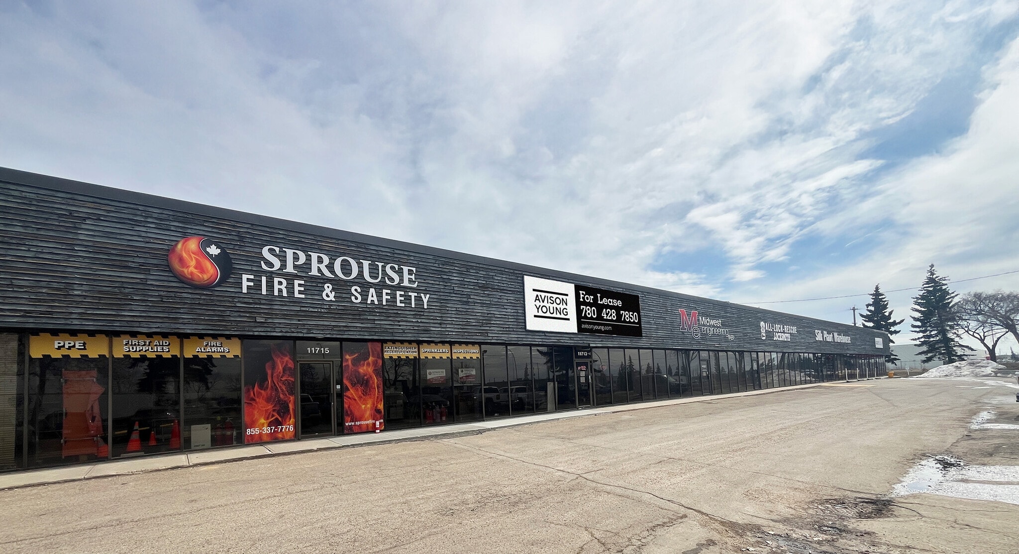 11703-11725 170 St NW, Edmonton, AB for lease Building Photo- Image 1 of 3