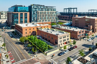 1909 Blake St, Denver, CO - AERIAL  map view - Image1