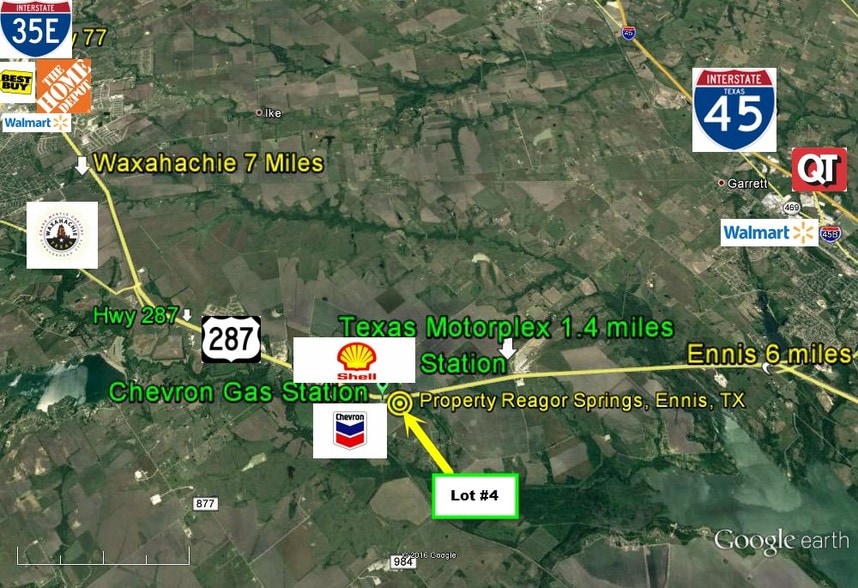 HIGHWAY 287, Ennis, TX for sale - Building Photo - Image 1 of 1