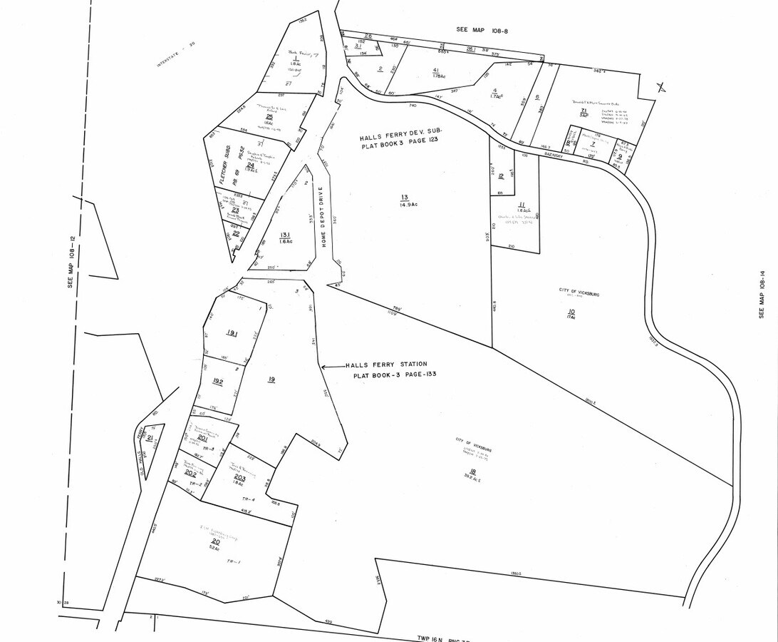 S Frontage Rd, Vicksburg, MS 39180