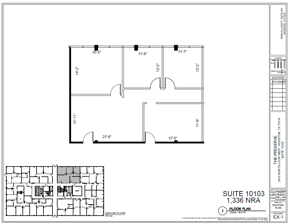 2000 N Loop Fwy W, Houston, TX for lease Floor Plan- Image 1 of 1