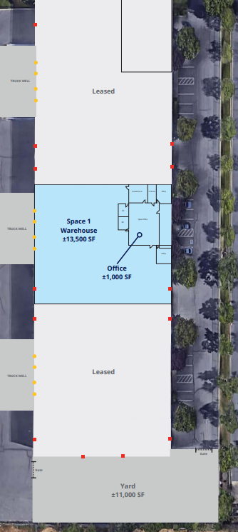 8432 Rovana Cir, Sacramento, CA for lease Floor Plan- Image 1 of 1