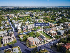 2250 17a SW st, Calgary, AB - AERIAL map view