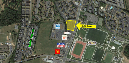 1001 Port Republic Rd, Harrisonburg, VA - aerial  map view