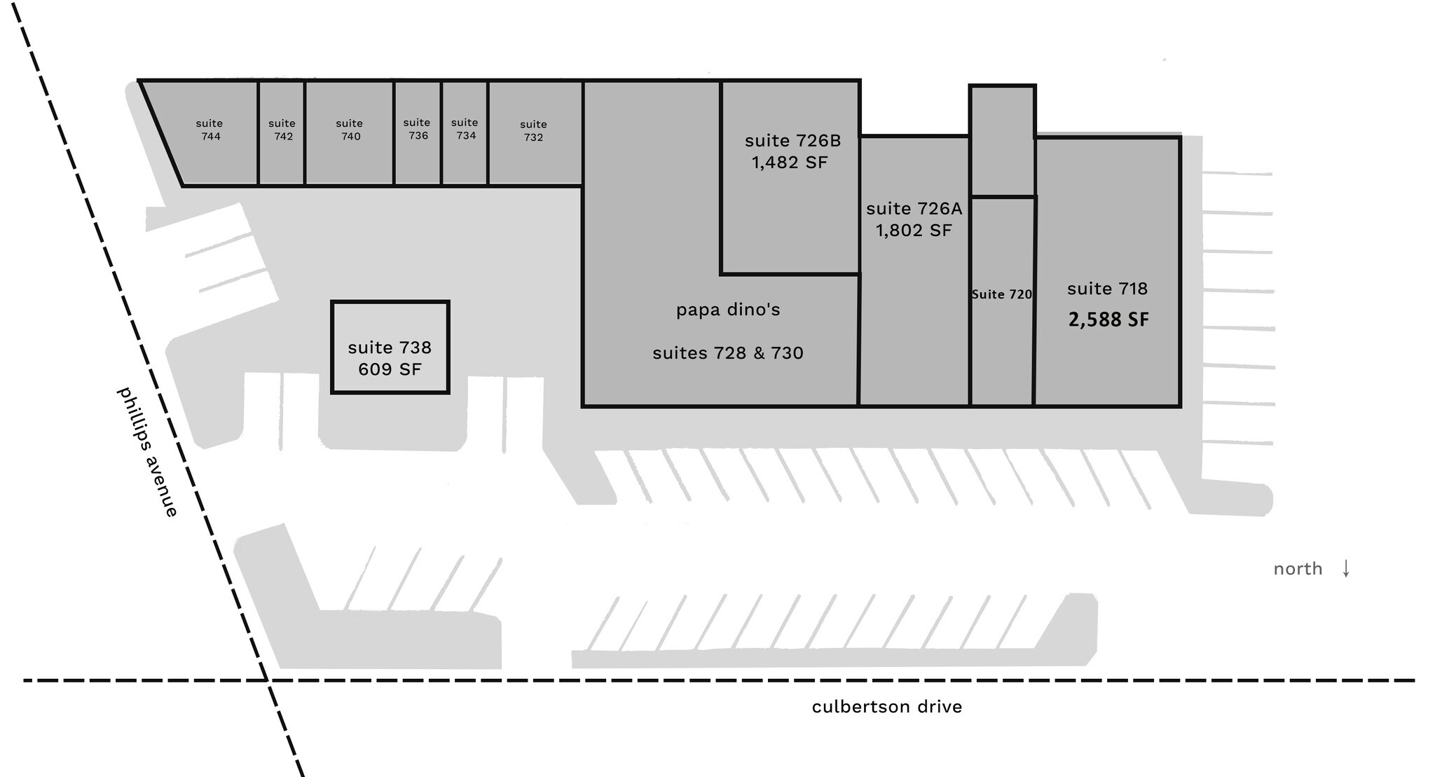 718-744 Culbertson Dr, Oklahoma City, OK for lease Site Plan- Image 1 of 1