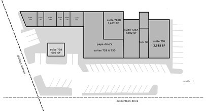 718-744 Culbertson Dr, Oklahoma City, OK for lease Site Plan- Image 1 of 1