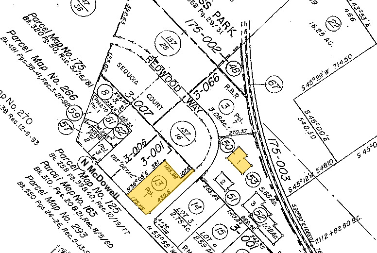 1318 Redwood Way, Petaluma, CA for lease - Plat Map - Image 2 of 15