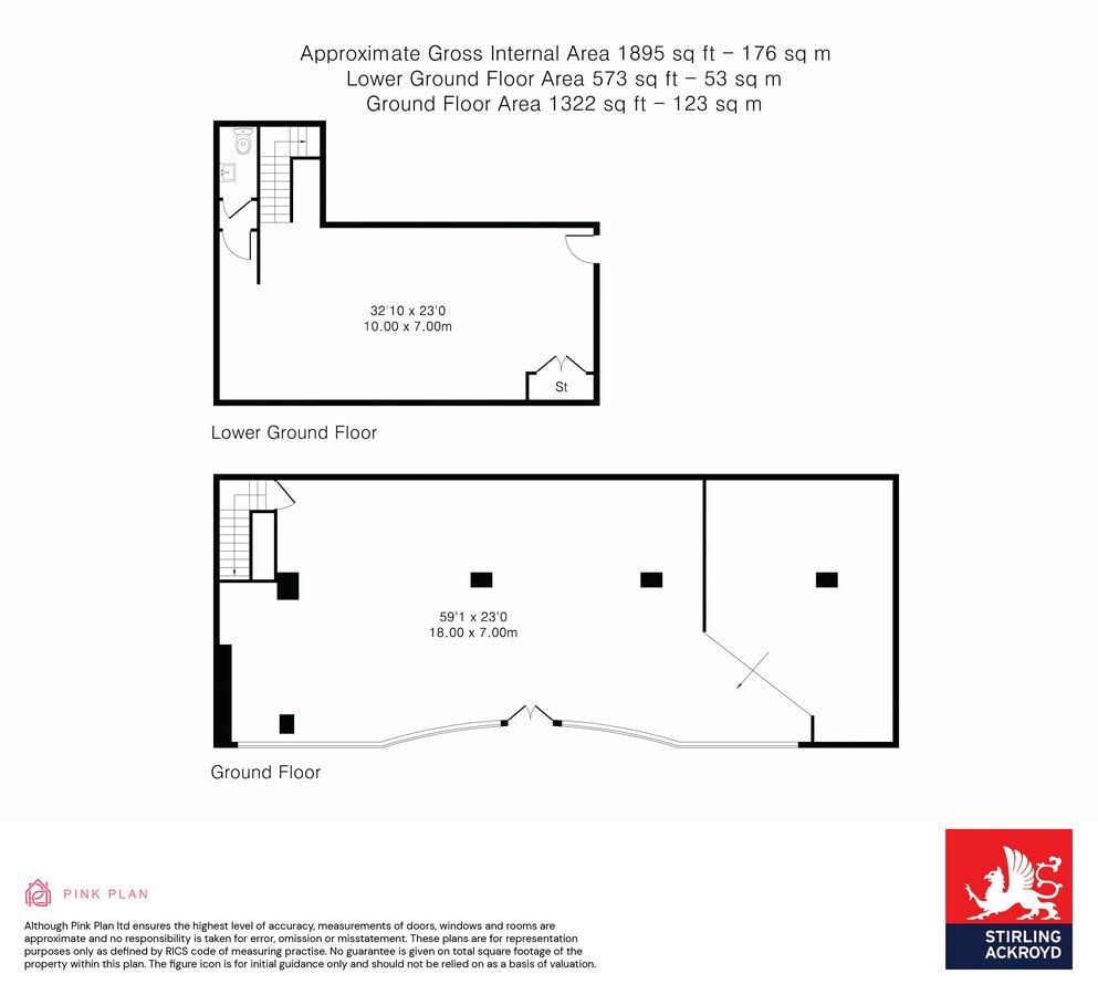 40-56 City Rd, London, LND EC1Y 2AN - Unit C -  - Floor Plan - Image 1 of 1