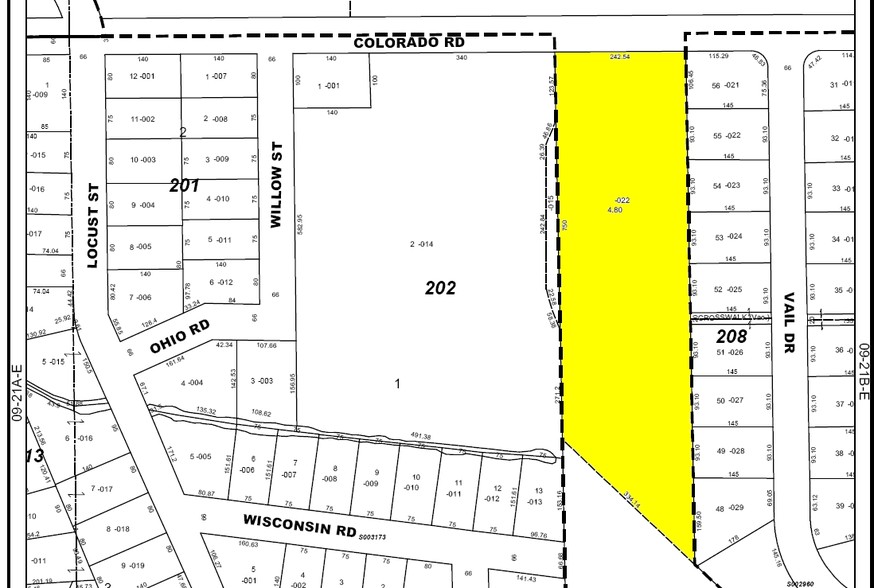 222 Colorado Ave, Frankfort, IL for sale - Plat Map - Image 3 of 3