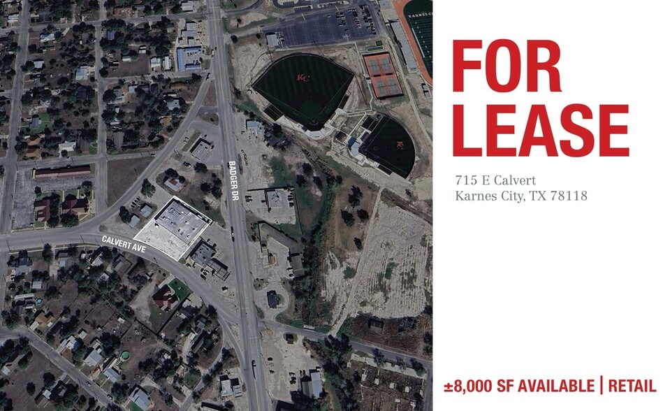 715 E Calvert Ave, Karnes City, TX for lease - Primary Photo - Image 1 of 1