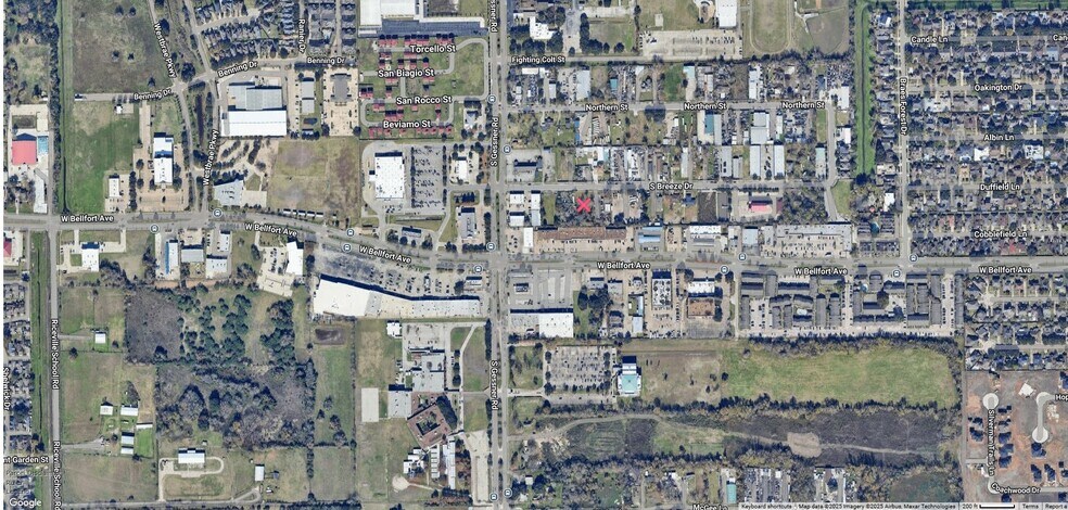 0 S Breeze Dr, Houston, TX for lease - Aerial - Image 3 of 4
