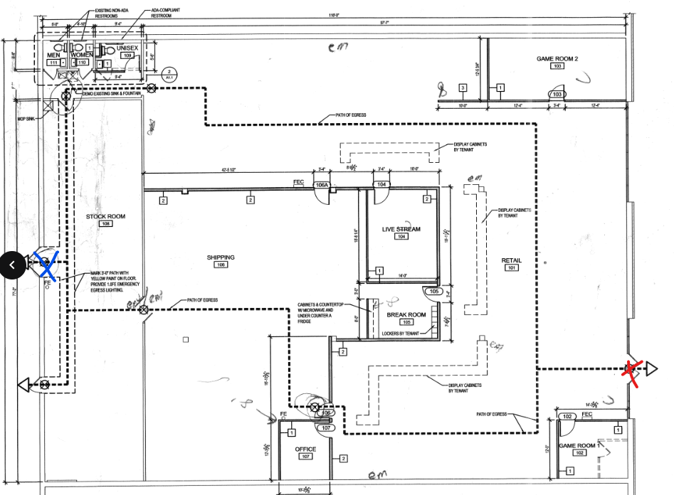 801-815 S Main Ave, De Pere, WI for lease Floor Plan- Image 1 of 9