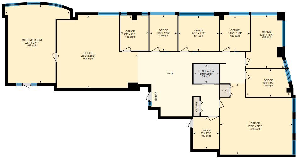 175 Admiral Cochrane Dr, Annapolis, MD for lease Floor Plan- Image 1 of 1