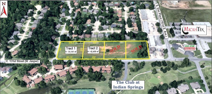 NW E 131st & S Elm Pl, Broken Arrow, OK for sale Building Photo- Image 1 of 1