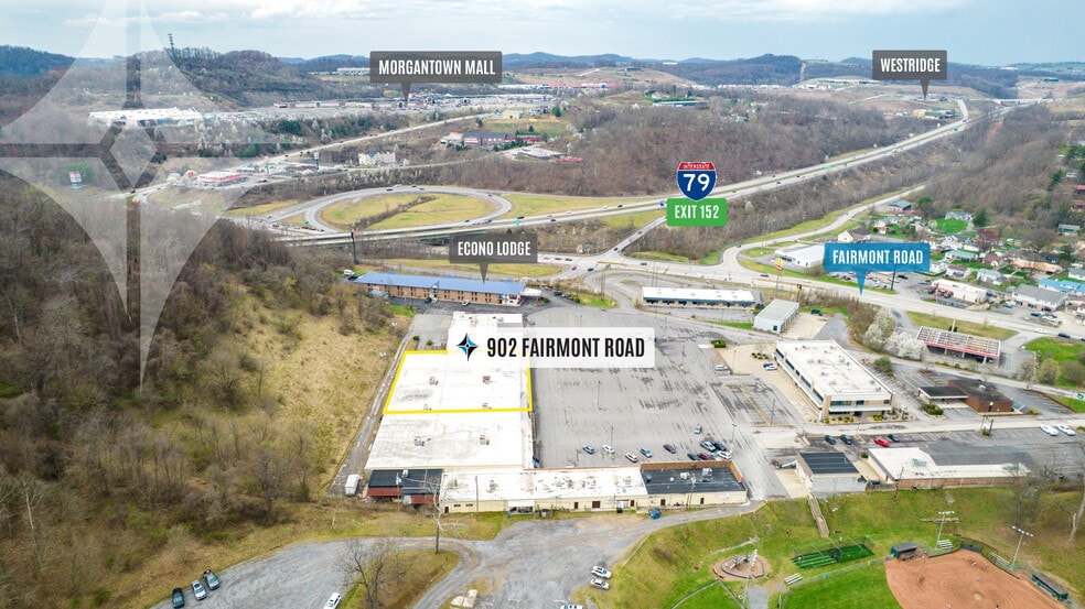 902 Fairmont Rd, Morgantown, WV for lease - Building Photo - Image 2 of 15