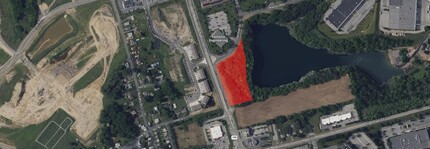 1001 Glenlivet Drive, Allentown, PA - aerial  map view