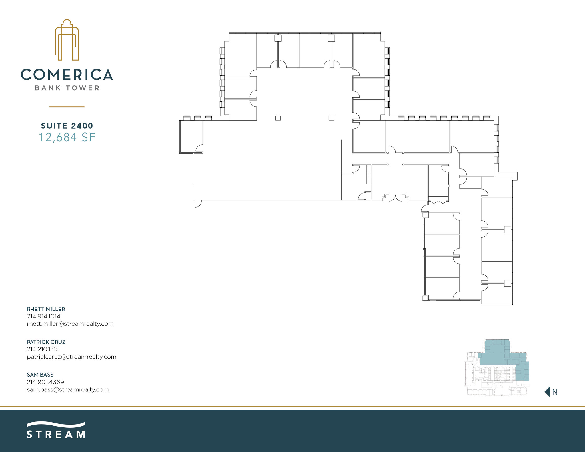 1717 Main St, Dallas, TX for lease Floor Plan- Image 1 of 1