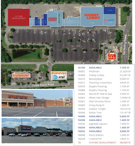 16014-16080 Three Notch Rd, California, MD for lease - Building Photo - Image 3 of 4