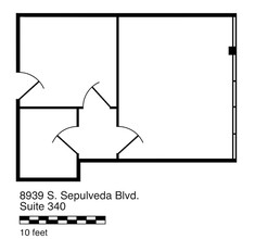 8929-8939 S Sepulveda Blvd, Los Angeles, CA for lease Floor Plan- Image 1 of 2