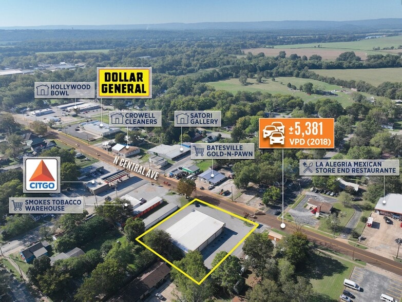 858 N Central Ave, Batesville, AR for sale - Building Photo - Image 3 of 9