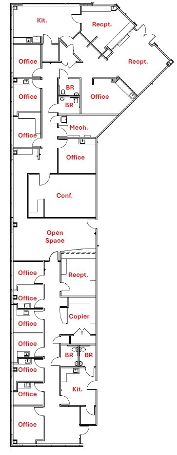12701 Marblestone Dr, Woodbridge, VA for lease Floor Plan- Image 1 of 1