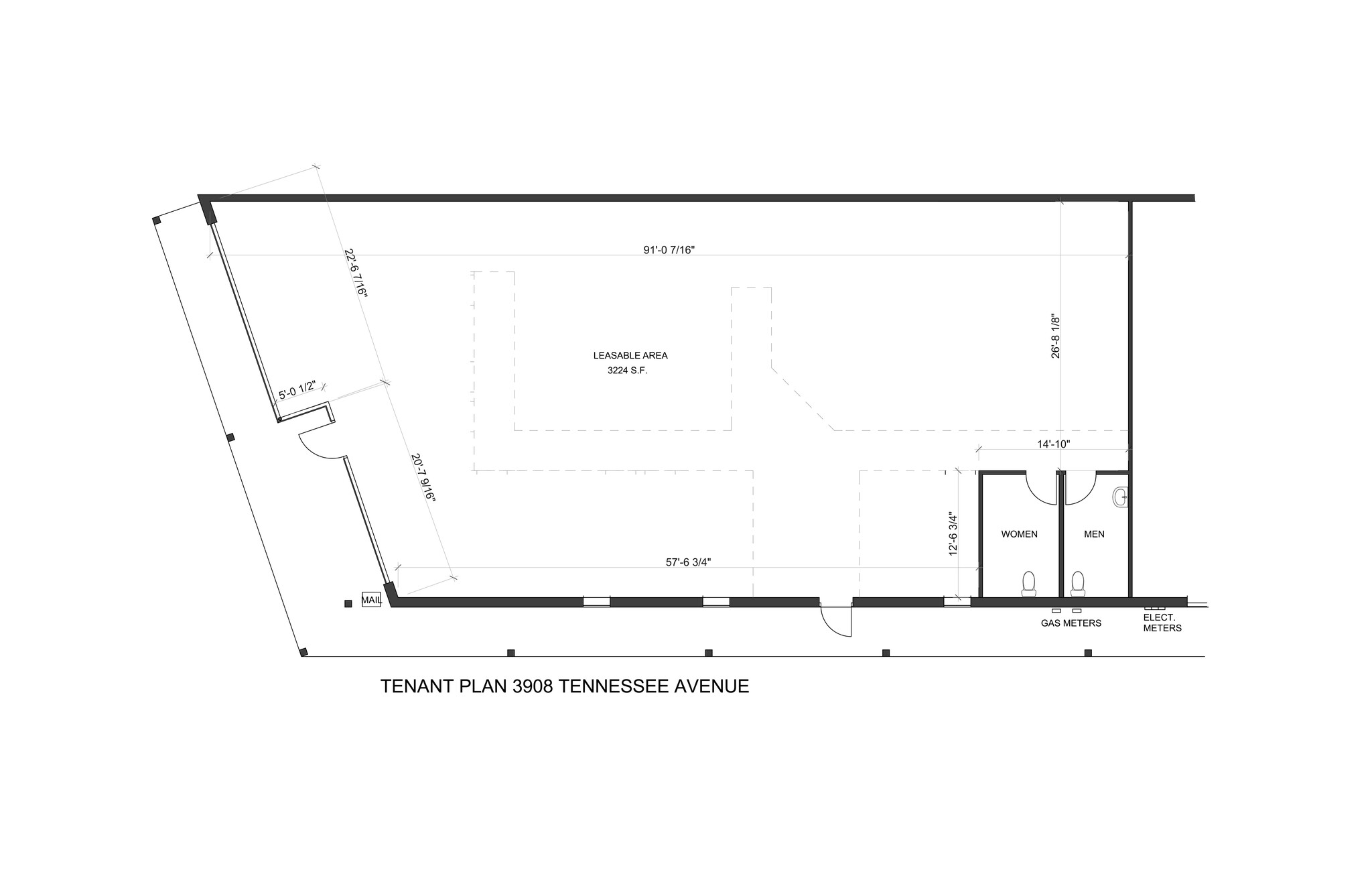 3908 Tennessee Ave, Chattanooga, TN for lease Site Plan- Image 1 of 1