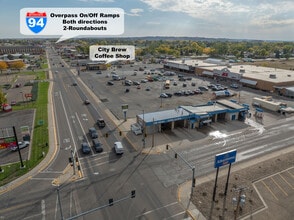 713 S Haynes Ave, Miles City, MT - AERIAL  map view