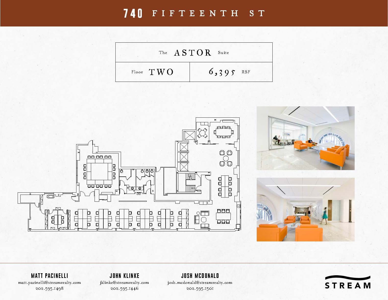 740 15th St Nw, Washington, DC for lease Floor Plan- Image 1 of 1