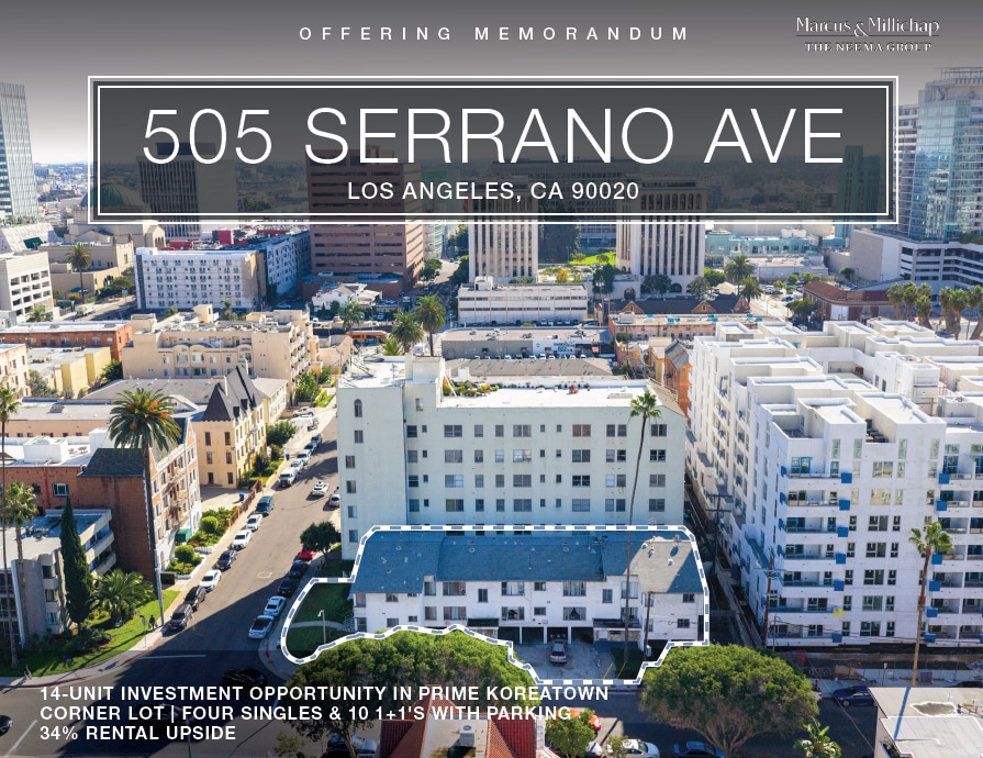 505 S Serrano Ave, Los Angeles, CA for sale Building Photo- Image 1 of 8