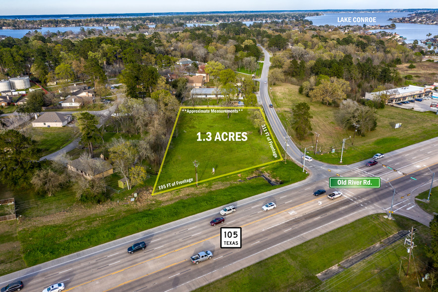 18410 State Highway 105, Conroe, TX for sale - Aerial - Image 1 of 1