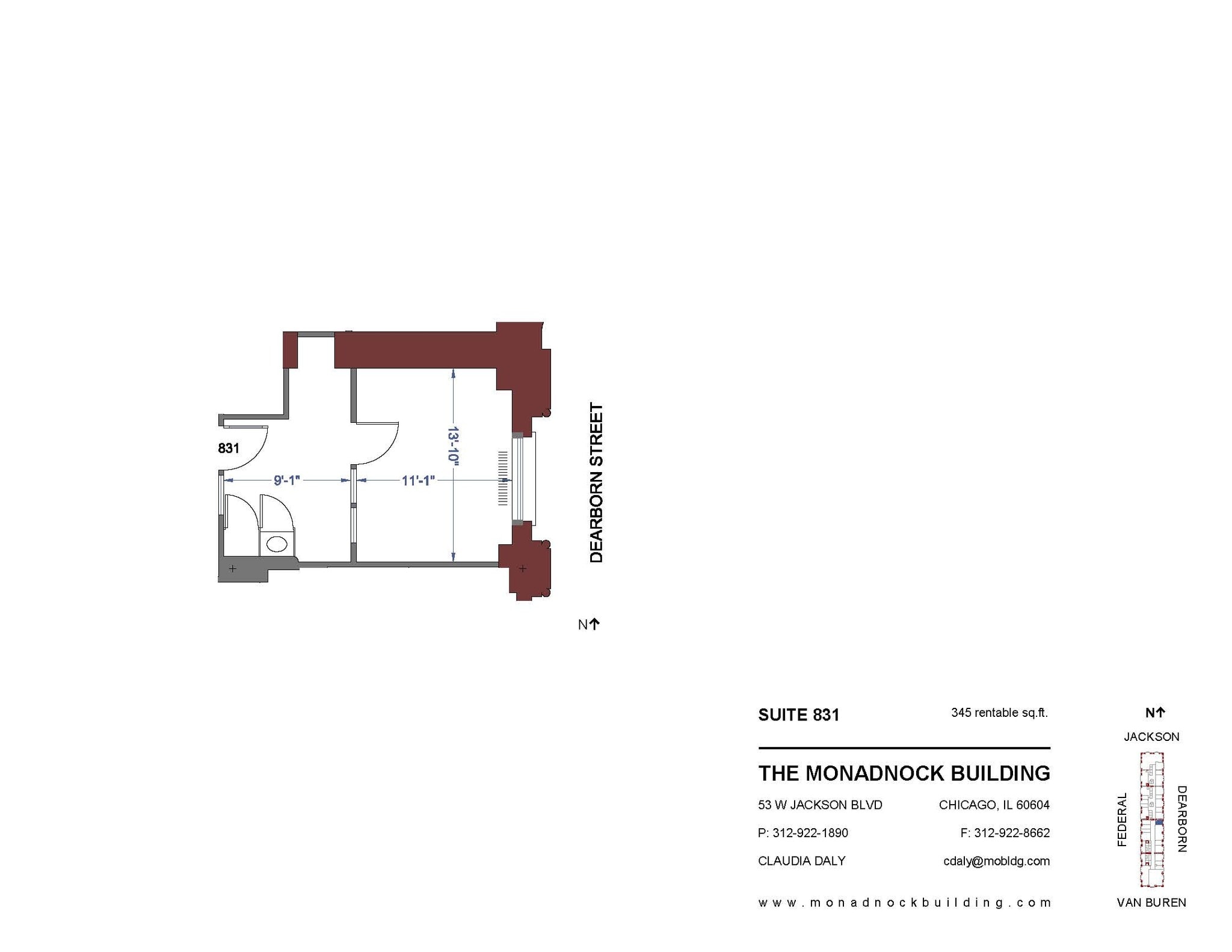 53 W Jackson Blvd, Chicago, IL for lease Interior Photo- Image 1 of 1