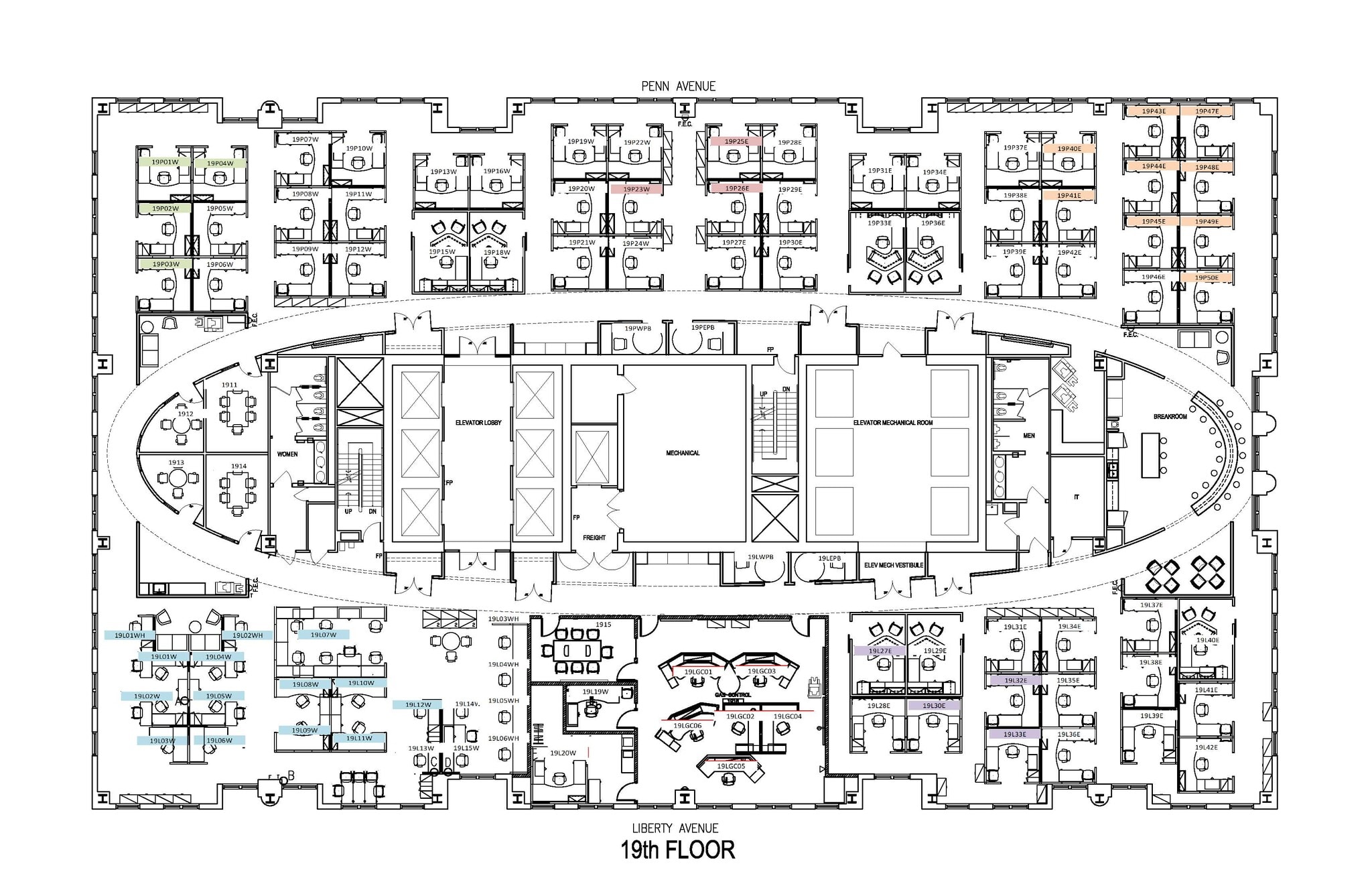 625 Liberty Ave, Pittsburgh, PA for lease Floor Plan- Image 1 of 1