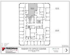 2075 W Big Beaver Rd, Troy, MI for lease Floor Plan- Image 1 of 1