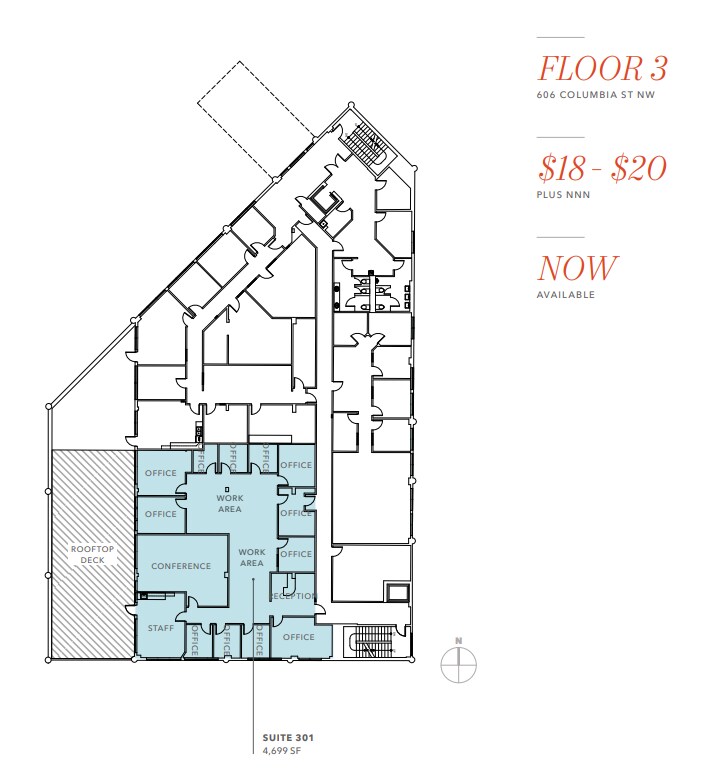 606 Columbia St NW, Olympia, WA for lease Floor Plan- Image 1 of 1