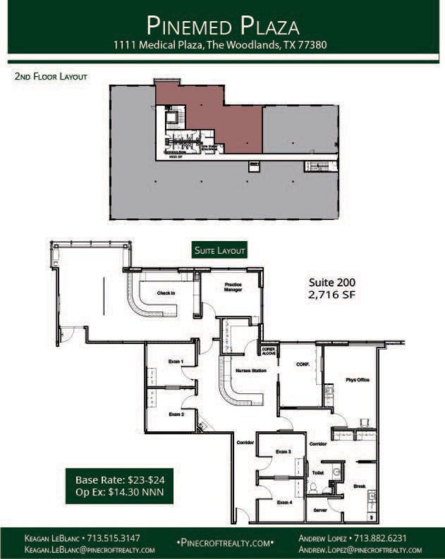 1111 Medical Plaza Dr, The Woodlands, TX 77380 OfficeMedical for