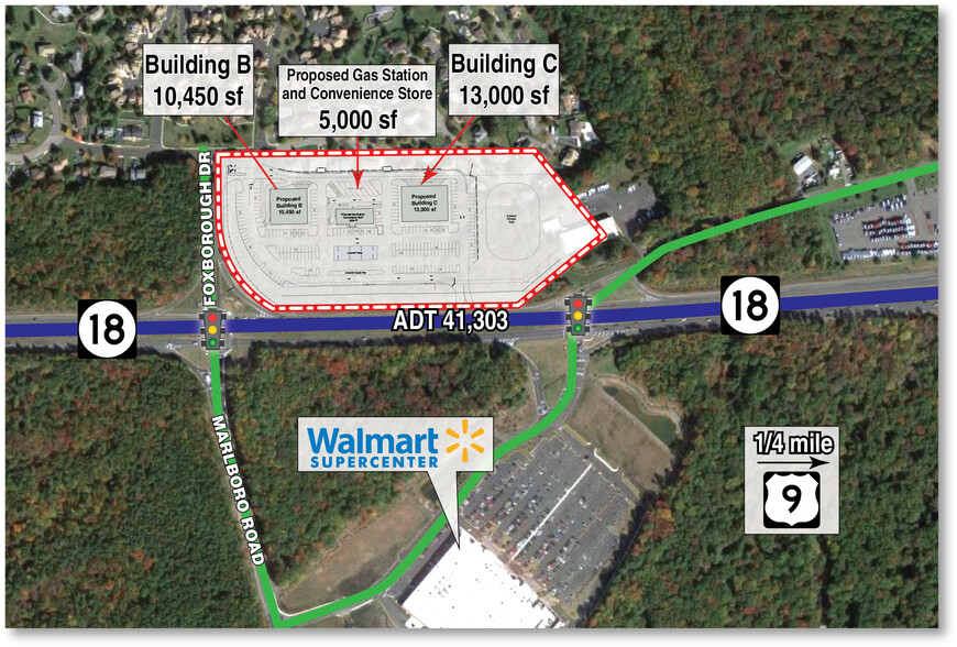 State Highway 18 & Foxborough Dr, Old Bridge, NJ for lease - Building Photo - Image 1 of 1