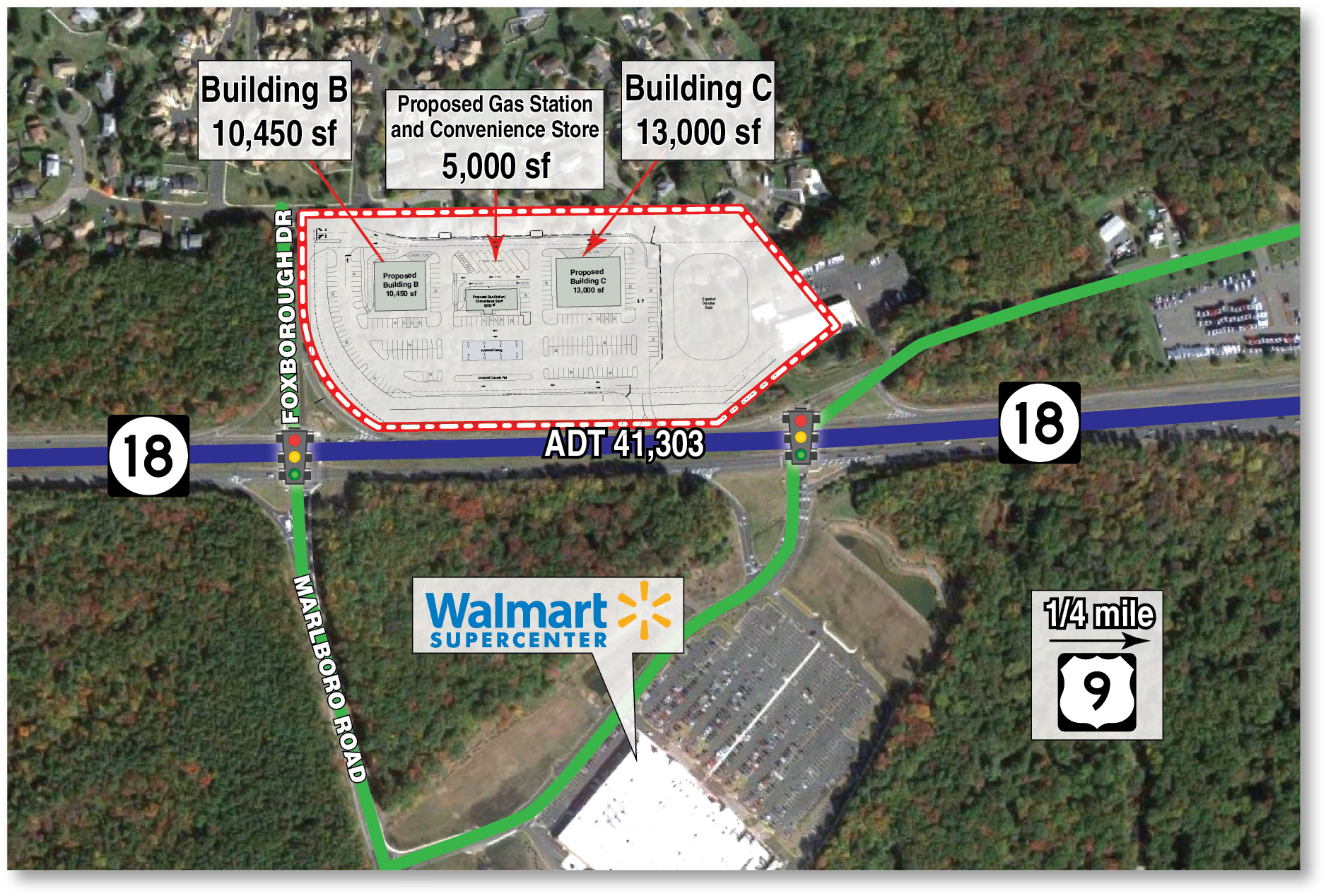 State Highway 18 & Foxborough Dr, Old Bridge, NJ for lease Building Photo- Image 1 of 2