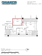 1100 Lake St, Oak Park, IL for lease Site Plan- Image 2 of 3