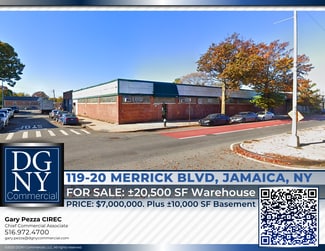 More details for 11920 Merrick Blvd, Jamaica, NY - Industrial for Sale