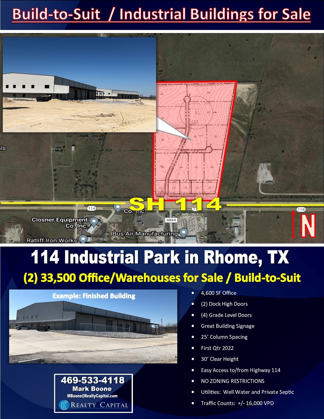 48 Acres, Rhome, TX for sale Building Photo- Image 1 of 1
