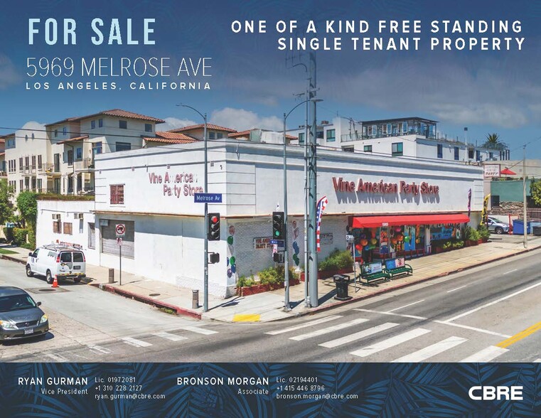 5969 Melrose Ave, Los Angeles, CA for sale - Building Photo - Image 1 of 18