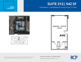 13500 Midway Rd, Farmers Branch, TX for lease Floor Plan- Image 1 of 1